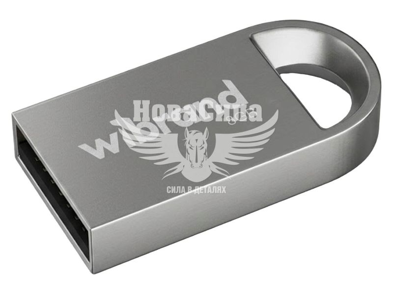 Флешка (USB) 8GB (Wibrand) lynx Silver (U0933786)