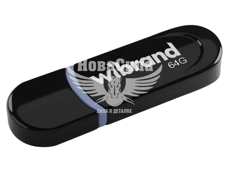 Флешка (USB) 64GB (Wibrand) Panther Black (U0933799)