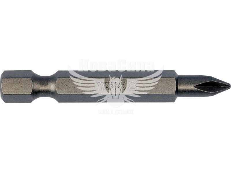 Насадка викруткова (Yato) Philips PH1 квадрат 1/4 (YT-78151)
