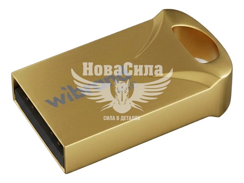 Флешка (USB) 4GB (Wibrand) Hawk Gold (U0933761)