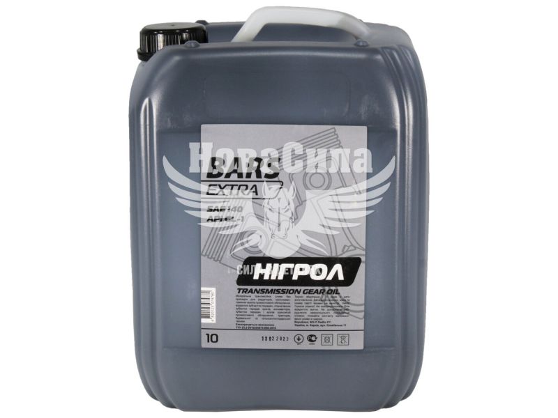 Трансмісійна олива SAE 140 (Bars Extra) Нігрол 10л.