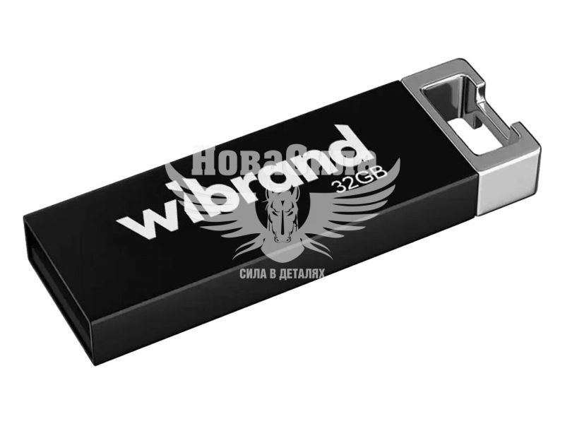 Флешка (USB) 32GB (Wibrand) Chameleon Black (U0933698)