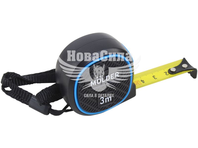Рулетка 3м*16мм. (Molder Tools) магнитный держатель, автостоп (MT20603)