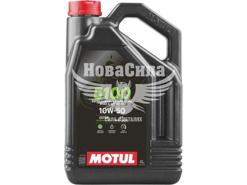 Моторна олива 4-Т 10W-50 (Motul) 5100 4л. (104076)