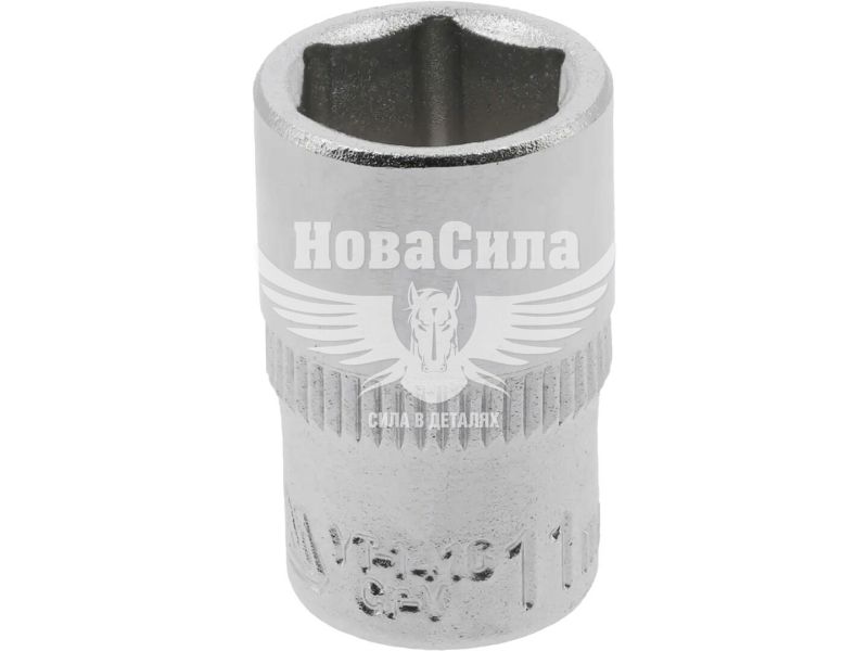 Головка торцева низька шестигранна 1/4 11 мм (Yato) довжина 25 мм (YT-1410)