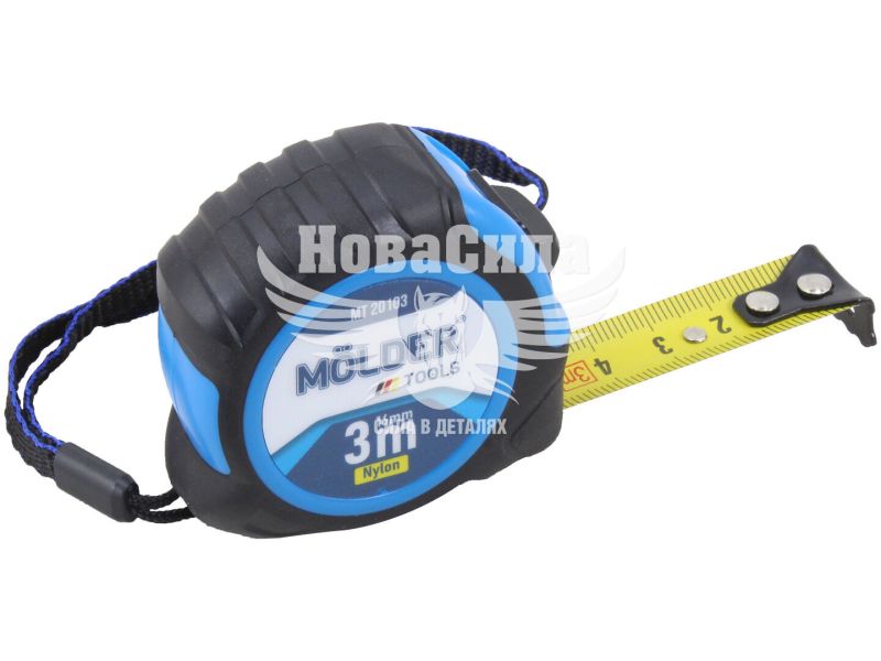 Рулетка 3м*16мм. (Molder Tools) нейл. покриття (MT20103)