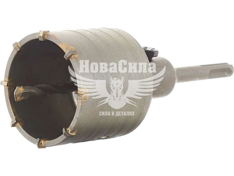 Комплект коронки по бетону (Vitals Master) 65х110 мм, 8 зубців, SDS-Plus (150745)