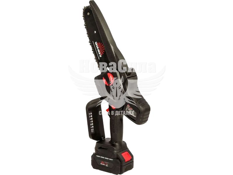 Пила ланцюгова акумуляторна (Vitals Professional) AKZ 1820ak BL Kit 18 В, 8", 500 Вт, 4 А·год, 1 АКБ (237654)