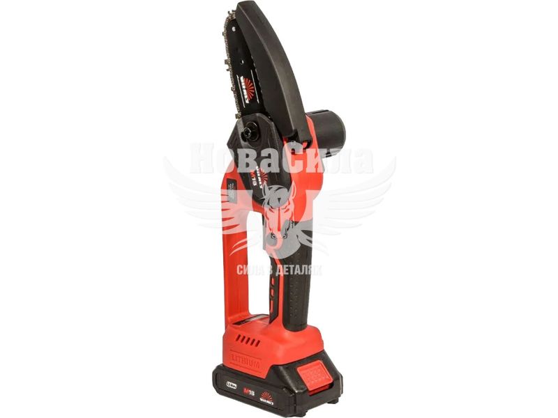 Пила ланцюгова акумуляторна (Vitals) AKZ 1810ck Kit 18 В, 2 А·год, шина 4", 1 АКБ (235291)