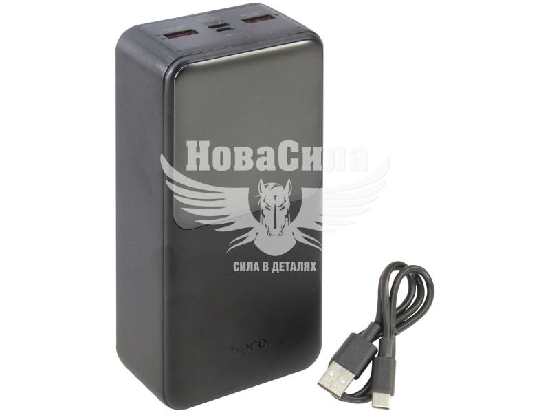 Портативний зарядний пристрій 30000mah (Hoco) Sirui 22,5W Li-Pol, black (HC-J136B-Black)