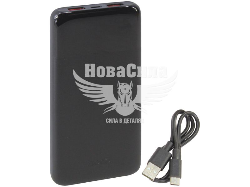 Портативний зарядний пристрій 10000mah (Hoco) Fast 22,5W Li-Pol, black (HC-J121-Black)