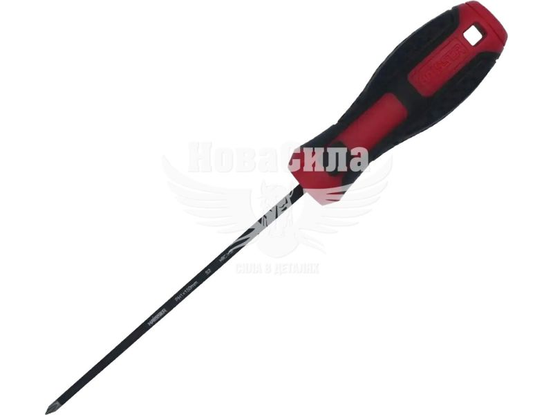 Викрутка хрестова (Haisser) PH1х150 мм S2, магнітна (94796)