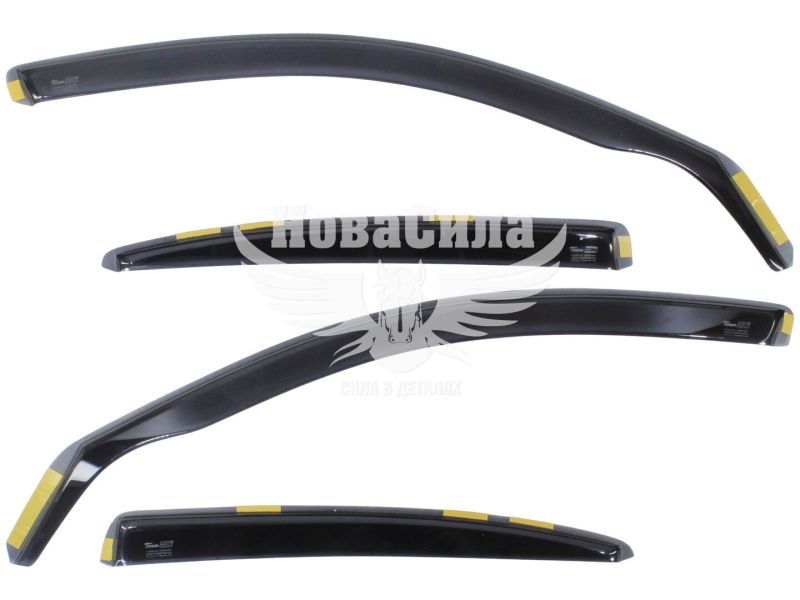 Вітровики BMW 5 (E60) з04р.в. клеючі (Heko)