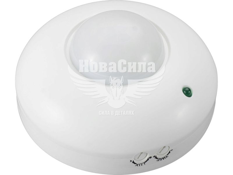 Датчик руху інфрачервоний стельовий E.NEXT e.sensor.pir.07.white, 360°, IP20, білий (s061001)
