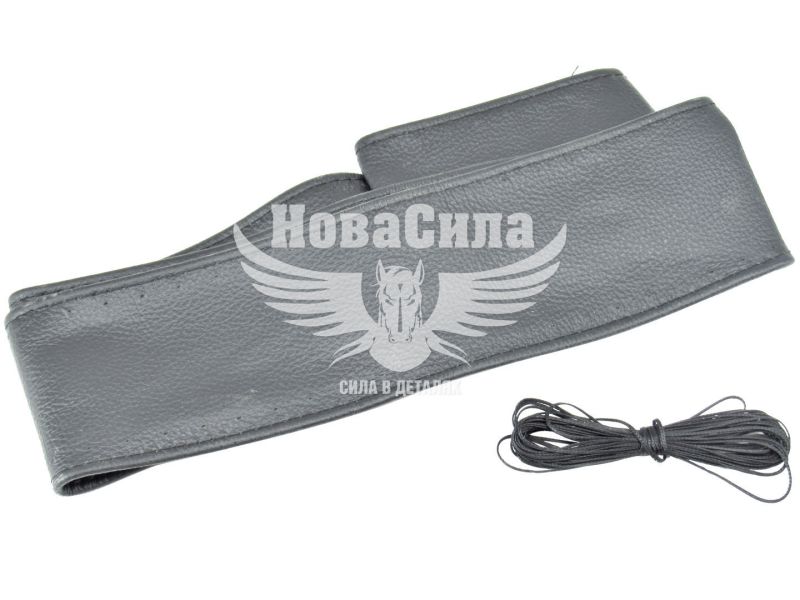 Чохол руля (опльотка) шкіра (CarLife) вантаж. 47-49см. (Mercedes Benz) (CW-MB)