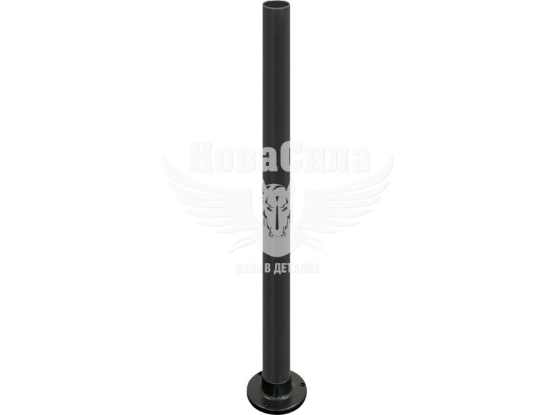 Опора пластикова E.NEXT e.street.bollard.pl.1000.black, висота 1000 мм, діаметр 60 мм, чорна (l0120059)