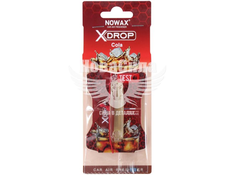 Ароматизатор (Nowax) X Drop Cola (рідкий картка) 5мл. (NX01165)