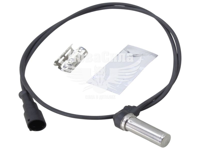 Датчик ABS DAF (кутовий L-1000мм.) (Wosm) Iveco, MAN, MB, Scania, Volvo, Renault (D333-WS)