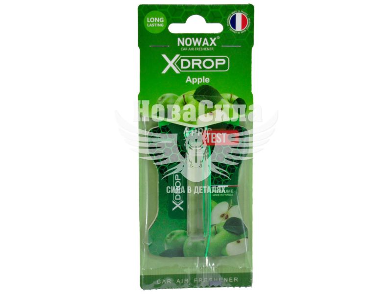 Ароматизатор (Nowax) X Drop Apple (рідкий картка) 5мл. (NX00051)